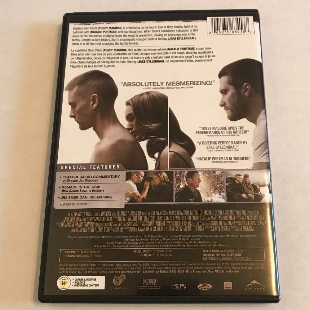 Brothers DVD - Picture 2 of 4